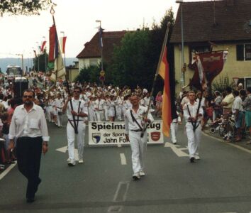 Folklore-Festival Forchheim 1992 - Festzug