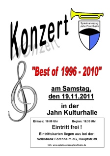 Konzert Spielmannszug Forchheim 2011